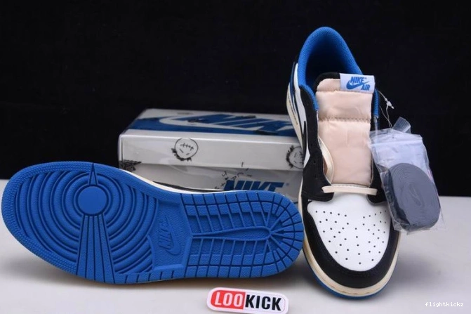 x x Scott 1 Jordan Fragment Retro Design Low Air DM7866-140 Travis 0719